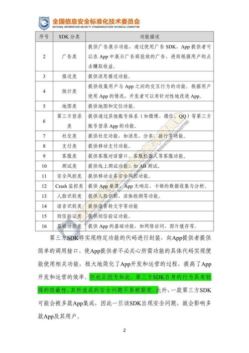 《移动互联网应用程序第三方SDK使用合规指引》公开征求意见
